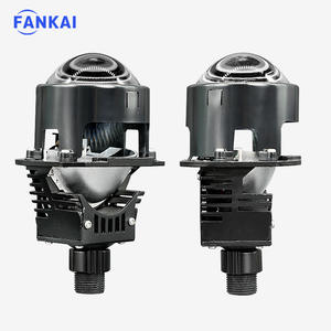 Faros LED Integrados de Alta Potencia de 50W con Lente Bi-Xenón de Aluminio de 2.5 Pulgadas sin Pérdidas, Conversión de Luz Alta y Baja H4/H7 para Vehículos - Product Image 3