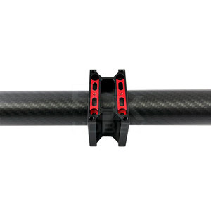 RJXHOBBY RJX 35mm Aluminum Alloy <b>Quick</b> Release Carbon Tube <b>Clamp</b> Multi-Rotor Plant Protection Drone Carbon Tube Connector - Product Image 4