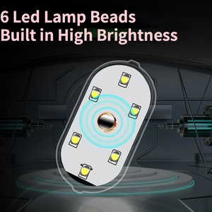 Đèn <span class=keywords><strong>LED</strong></span> Cảm Biến Nội Thất Ô Tô Đèn Ban Đêm Cảm Ứng Không Dây Đèn Trần Nóc Ô Tô Không Dây - Product Image 6