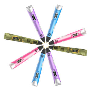 Bolígrafo de impresión <span class=keywords><strong>3D</strong></span> con filamento <span class=keywords><strong>para</strong></span> niños, juguetes creativos de dibujo, regalo de cumpleaños y Navidad, lápiz de impresión con Usb - Product Image 5