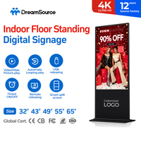 Kiosco con Pantalla Táctil de Fábrica, 43, 49, 55, 65 Pulgadas, 4K, Android, Señalización Digital, Pantalla Vertical, Máquina de Publicidad para Vestíbulo de Hotel