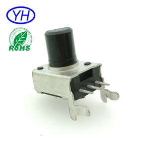 Yuwah nhà máy mẫu miễn phí RV09 RK09 ptv09 p090 1K 5K 10K 20K 50K 100k 200k 500k 1M ohm 9mm ngang loại chiết áp - Product Image 2