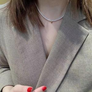 Collar de Perlas de Agua Dulce Natural de Tres Capas con Versátiles Accesorios de Camelia de Plata S925, Caja de Regalo Incluida - Product Image 2