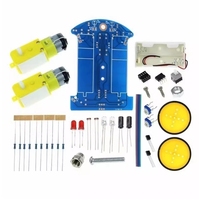 Kit de voiture de surveillance intelligente D2-1, voiture de patrouille, suivi de voiture, pièces électroniques DIY, suivi de livraison, piste D21