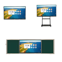 Tableau blanc de vidéoconférence intelligent de 86 pouces de marque BOE pour interagir en classe avec facilité