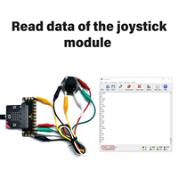 Kebestudio Kit pemulai belajar modul Sensor Kit utama dapat diprogram cerdas Microbit Honeycomb kustom untuk Micro:Bit