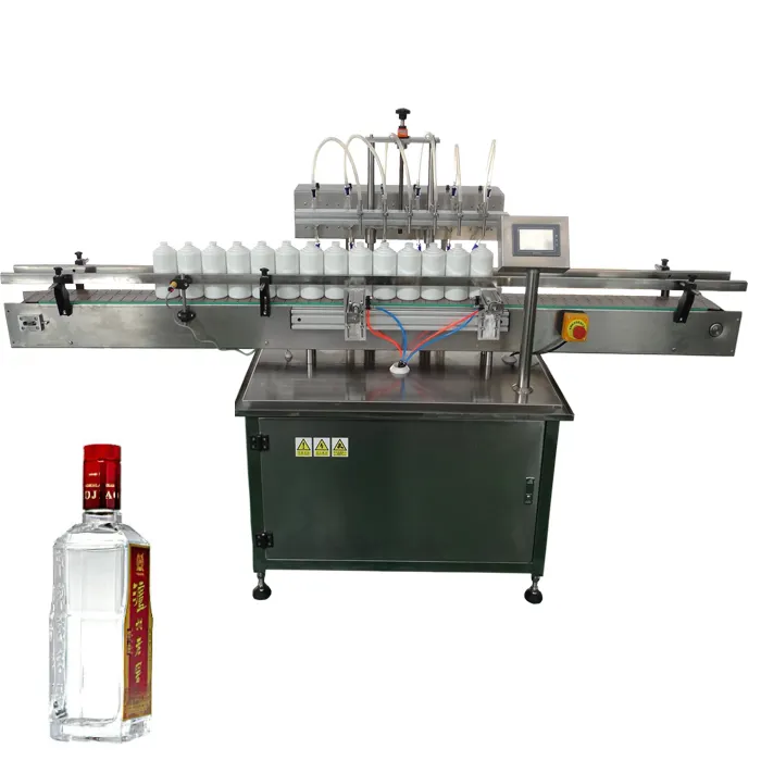 Automatico spirito macchina di imbottigliamento piccolo vodka riempimento machinw con bottiglia di vetro di vino rosso macchina di imbottigliamento