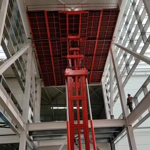 Plataforma elevadora hidráulica sobre orugas multiusos con elevación inversa para obras de construcción - Product Image 3