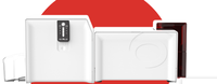 Imprimante de cartes Evolis Primacy, machine de plastification recto simple avec une résolution maximale de 300 dpi. MODULE DE PRIMACIE DE RÉSOLUTION pour le laminage