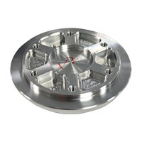Pièces usinées CNC de précision en aluminium sur mesure, usinage par fraisage et perçage, porte-engrenages planétaires CNC