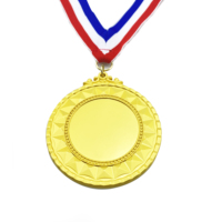 Trofeos Deportivos Modernos de Diseño Personalizado en Oro, Medallas de Oro de Aleación de Zinc