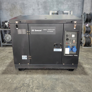 เครื่องกำเนิดไฟฟ้าดีเซล SS SAMSON 10KW แบบเงียบ 240V สตาร์ทไฟฟ้า 50Hz - Product Image 1