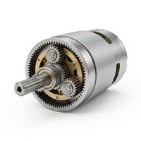 Moteur à engrenages RS775 42 mm 36 V, boîte de vitesses planétaire, 1500 tr/min, couple élevé, moteur CC à balais pour robot de maison intelligente