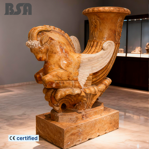 Maceta Decorativa de Cerámica con Forma de Cabra Clásica Personalizada para Decoración de Exteriores de Villas - Product Image 1