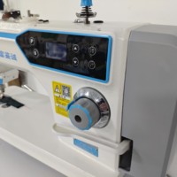 Machine à coudre industrielle à point noué à plat informatisée à entraînement direct programmable pour l'habillement, vente en gros, livraison gratuite