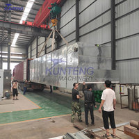 Maatwerk Continue Transportband Kleine Garnalendroger Machine Zeevoedseldrogers Droogmachine Droge Visverwerkingsmachines