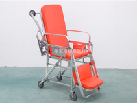 Matelas de brancard imperméable en PVC avec mousse haute densité pour le transport d'urgence en milieu hospitalier