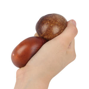 6cm renk baskılı katı yavaş yükselen PU gezegenleri ve ay stres giderici oyuncak, 8 gezegen + ay Fidget topları - Product Image 4