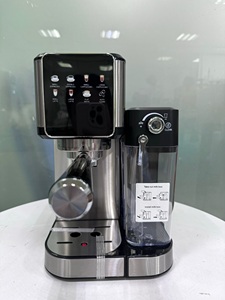<span class=keywords><strong>Cafetera</strong></span> Espresso Eléctrica Digital <span class=keywords><strong>Programable</strong></span> de Acero Inoxidable de Alta Presión (20 Bares) con Pantalla a Color y Contenedor de Leche - Product Image 3