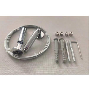 Chine gros rideau accessoire transporteur rideau câble <span class=keywords><strong>métallique</strong></span> tringles à rideaux pistes accessoires - Product Image 1