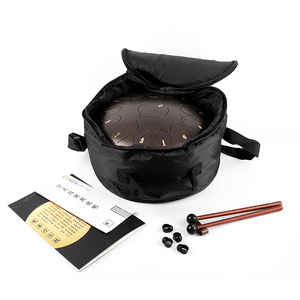 Set di Tamburi Etici in Acciaio da 12 Pollici con 13 Toni, Strumento a Percussione <span class=keywords><strong>per</strong></span> <span class=keywords><strong>Bambini</strong></span>, Tamburo a Lingua Personalizzato all'Ingrosso - Product Image 2