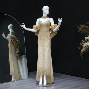 Wholesale Gold Cape Dress Crystal & Beaded | Alibaba.com