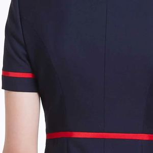 カスタムエアウェイズユニフォームスチュワーデスエアパイロットスチュワーデスホステスキャビンクルーフライトアテンダント航空ユニフォーム - Product Image 5