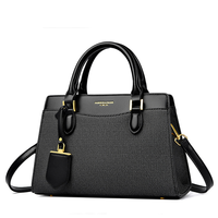 Sac à main structuré vintage imperméable pour femme, sac fourre-tout de bureau, sac à bandoulière en cuir texturé