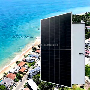 Paneles Solares Monocristalinos Tipo N de Alta Eficiencia, 23.8% de Eficiencia, Diseño de Doble Vidrio para Techos Residenciales, Espacio Limitado - Product Image 1