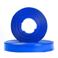 Tuyau plat en PVC de 2, 3 et 4 pouces, flexible, pour pompe à eau, tube en plastique pour système d'irrigation agricole