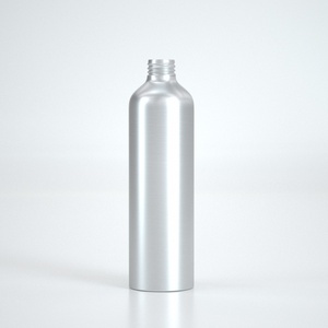 En stock bouteilles métalliques <span class=keywords><strong>argent</strong></span>ées en <span class=keywords><strong>aluminium</strong></span> de 250ml divers couvercles de pompe pour emballage de produit de nettoyage de shampooing de parfum liquide - Product Image 4