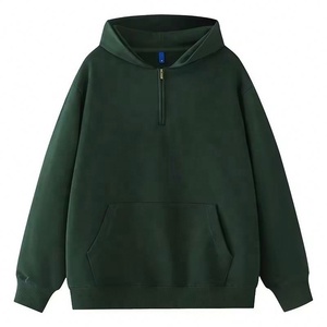 320 GSM Vintage Fitness logotipo personalizado invierno gimnasio negro sudaderas con capucha hombres - Product Image 2