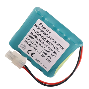 Batería <span class=keywords><strong>HEM</strong></span>-907 RHINO POWER para <span class=keywords><strong>Omron</strong></span> 48H907N-AU, <span class=keywords><strong>HEM</strong></span>-907XL, 48H907N, ANIC0879, 48H907N, B11333 NiMH 4.8V 2000mAh NIMH - Product Image 6