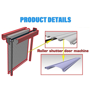 Portes roulantes industrielles en acier galvanisé en gros à bas prix, motorisées automatiques, robustes, anti-feu, volets roulants extérieurs - Product Image 4