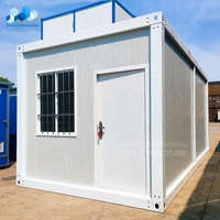 Maison mobile économique, modulaire, portable, préfabriquée, en kit, pour le camping, bureau, mini-cabane, maison conteneur avec toilettes