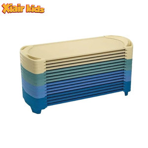 Lit de repos standard Montessori pour garderie, mobilier en bois pour maternelle, lits superposables pour enfants - Product Image 1