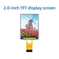 وحدة شاشة TFT LCD منخفضة الطاقة مقاس 2 بوصة بدقة 320×240 وواجهة MCU 8 بت طراز ST7789T3 لأجهزة ESP32 والأجهزة التي تعمل بالبطارية