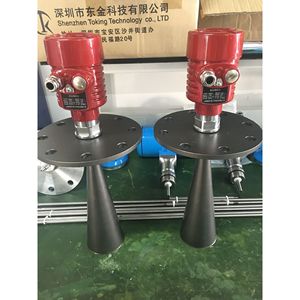 เครื่องวัดระดับเรดาร์ความถี่สูง 26GHz สำหรับโลหะ 4-20mA 24VDC 220VAC ความละเอียด 1 มม. ผลิตที่เซี่ยงไฮ้ - Product Image 2
