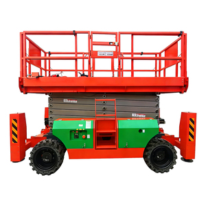 Plateforme élévatrice tout-terrain premium 12m 14m 450kg pour terrains accidentés Livraison rapide - Product Image 1
