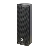 KB3.45 kotak Speaker kolom pasif Dual 4.5 inci, sistem Line Array untuk rapat performa luar ruangan