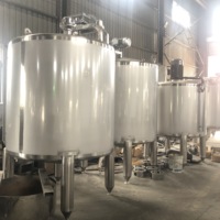 Cuve de maturation industrielle Huashang en acier inoxydable pour la production de crème glacée