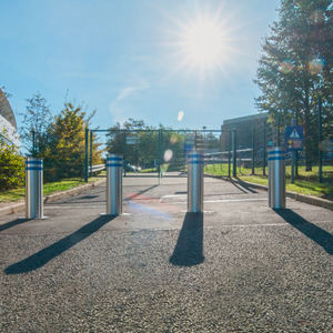 Traffic <span class=keywords><strong>Borne</strong></span> De Voiture Coffret-Fort Avec Bornes Bollards Automatique 316 Bornes En Acier Bollard Rétractable - Product Image 3