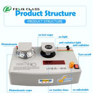 FELIX <b>OPTICAL</b> CP-18C UV400 Photochromic Tester Accessory UV <b>Optical</b> Glass Lens Testing Tools Optics <b>Instruments</b> 110/220V - Product Image 4