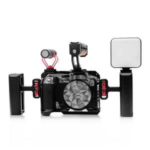 Jaula Profesional para Cámara, Fabricada con CNC, con Llave Magnética Integrada y Almohadilla Antideslizante para Estabilizador de Cámara <span class=keywords><strong>Canon</strong></span> R7, para Trípode y Grabación - Product Image 3