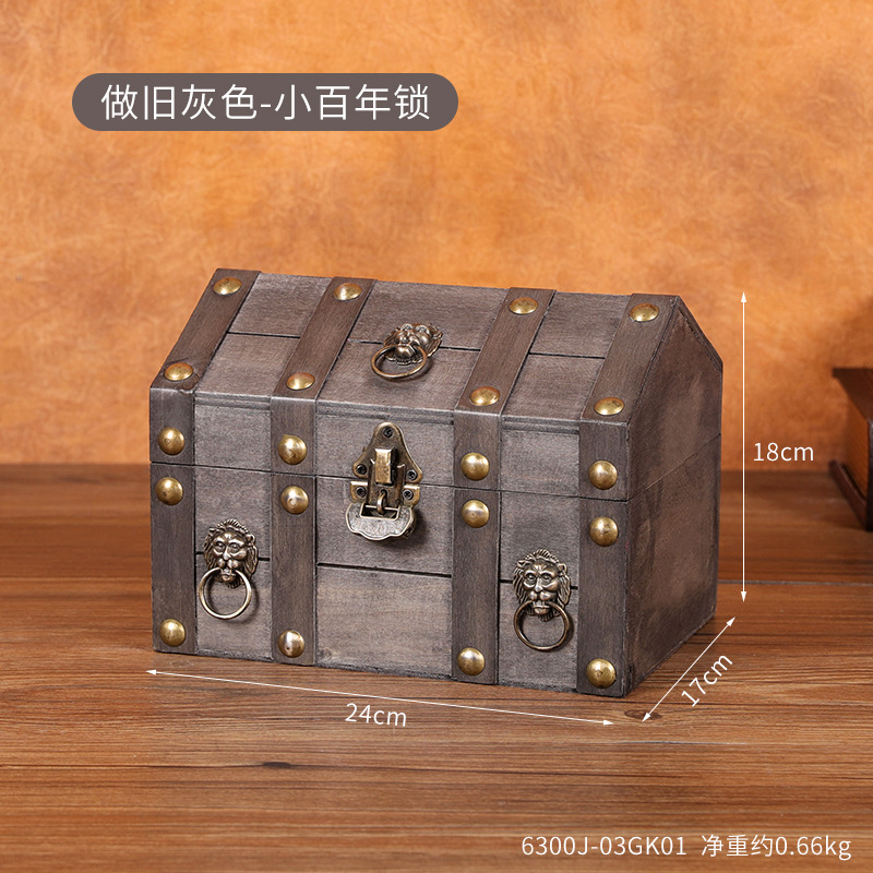 6300J-03GK01--Antique Gray-Small Century Lock