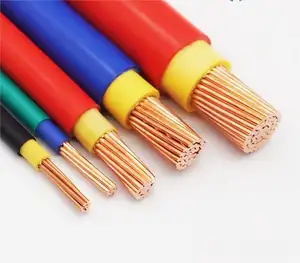 Prix bon marché 4mm BV/BVR 1mm-16mm câble de fil de cuivre boîtier de haute qualité fil électrique et câble à bas prix