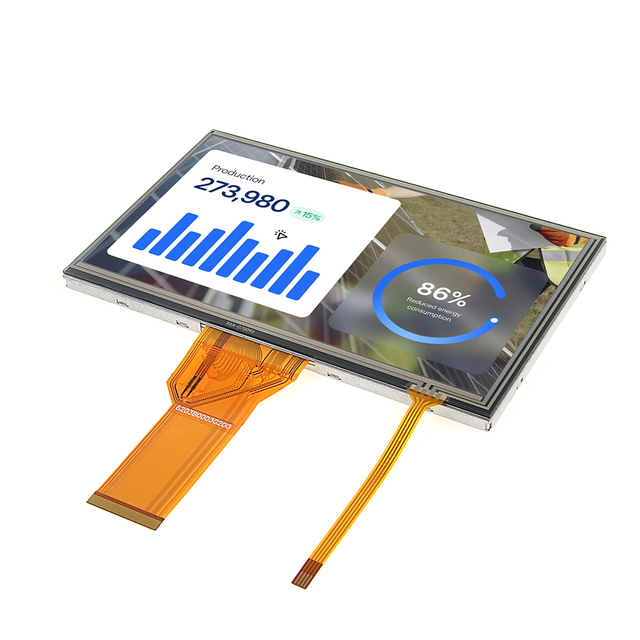 Fast Shipping 7.0Inch 800x480 Resolution Medical Industrial TN Touch Display Modules Led Backlight TFT LCD Display Panels