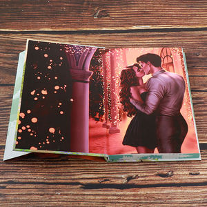 Impresión de Novelas de Romance Contemporáneo con Tapa Dura Personalizada y Bordes Pintados, Edición Especial con Cubierta Verde Menta, Fabricante de Libros - Product Image 4