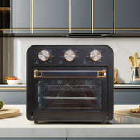 Four de friteuse à air multifonction 1300w de vente chaude pour toast, déshydrateur 11-20l friteuse à air multicapacité