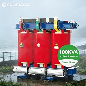 Transformador de Tipo Seco SCB12 de 100 kVA, Trifásico, de Bajo Voltaje, 11 kV, Transformador Reductor de Resina Fundida a Prueba de Explosiones - Product Image 3